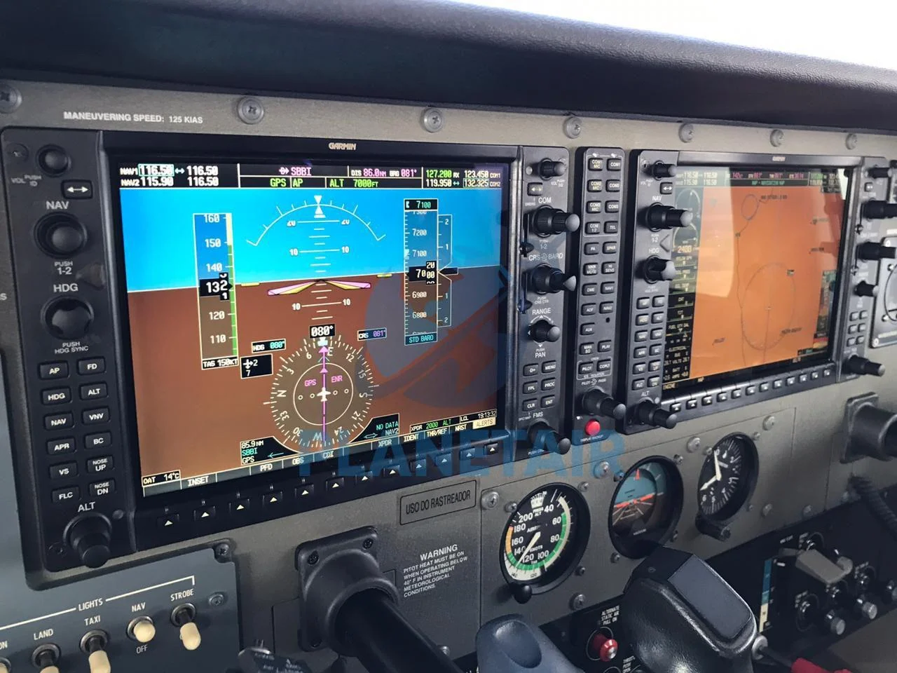 Cessna T206H Stationair TC – Ano 2010 – 2.975 Horas Totais.