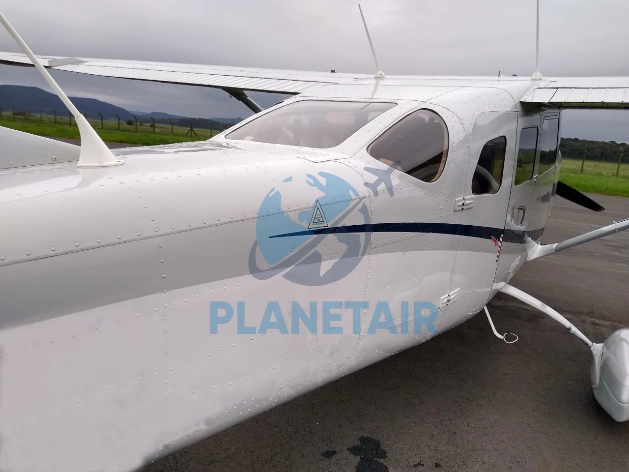 Cessna T206H Stationair TC – Ano 2010 – 2.975 Horas Totais.