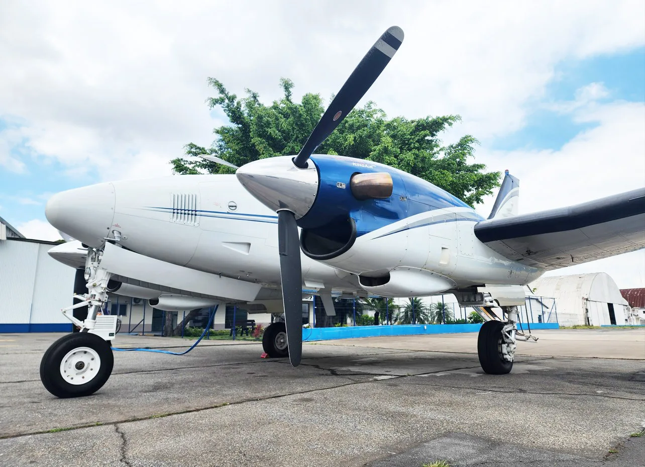 Beechcraft King Air C90A – Ano 1981 – 9.150 H.T.