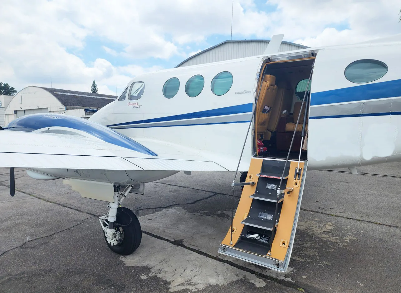 Beechcraft King Air C90A – Ano 1981 – 9.150 H.T.