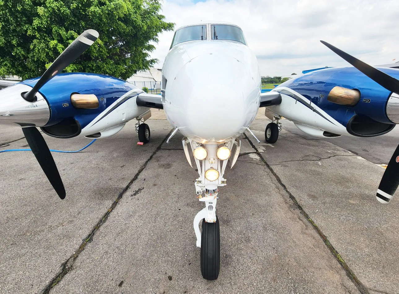 Beechcraft King Air C90A – Ano 1981 – 9.150 H.T.