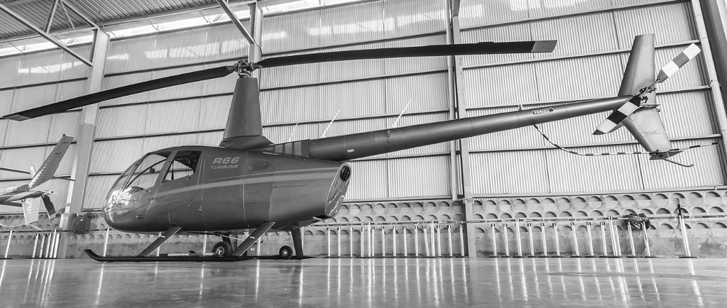 Helicóptero Robinson R66 Turbine – Ano 2012 – 1.644 H.T.