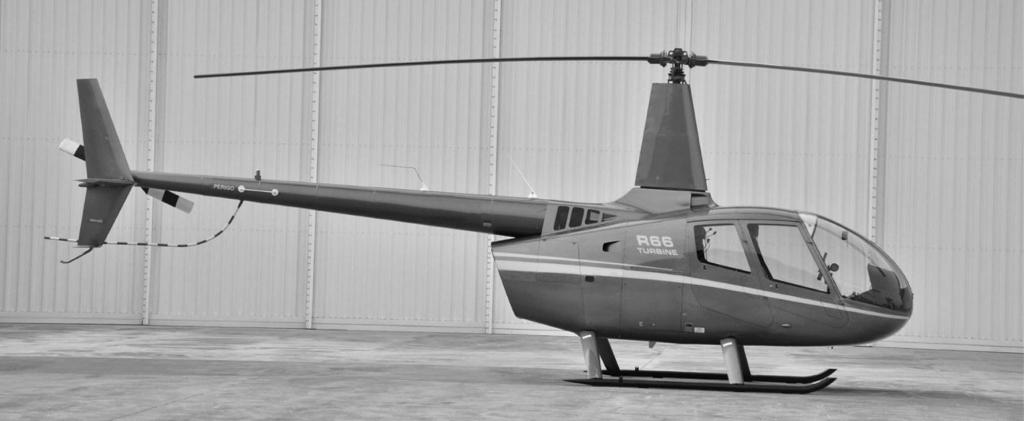 Helicóptero Robinson R66 Turbine – Ano 2012 – 1.644 H.T.
