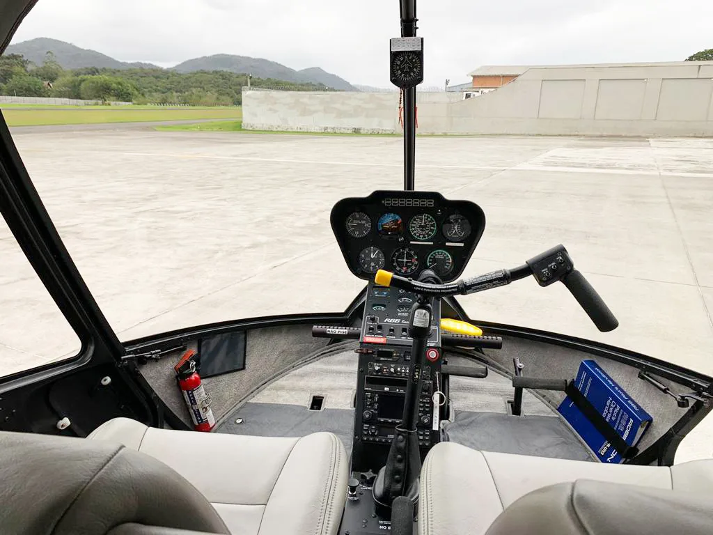 Helicóptero Robinson R66 Turbine – Ano 2012 – 1.644 H.T.