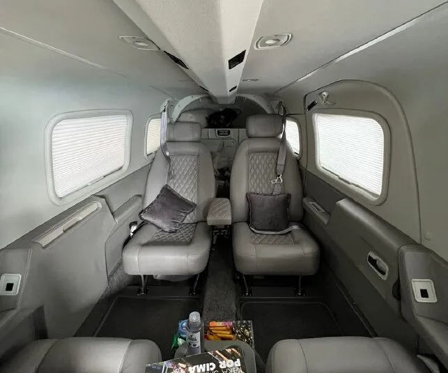 Avião Piper Seneca V PA-34-220T – Ano 2008 – 1.520 H.T.