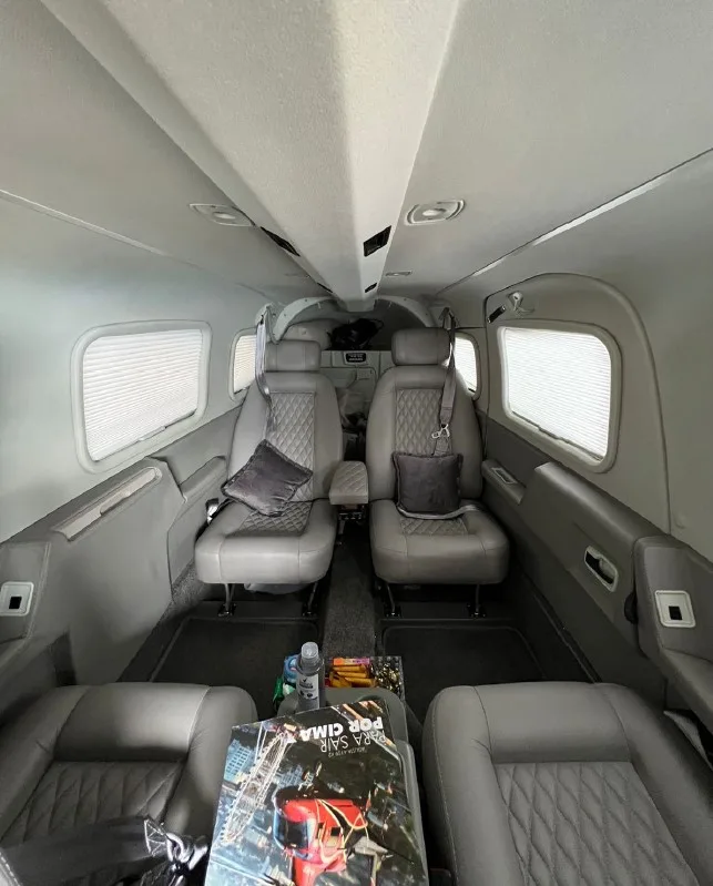 Avião Piper Seneca V PA-34-220T – Ano 2008 – 1.520 H.T.