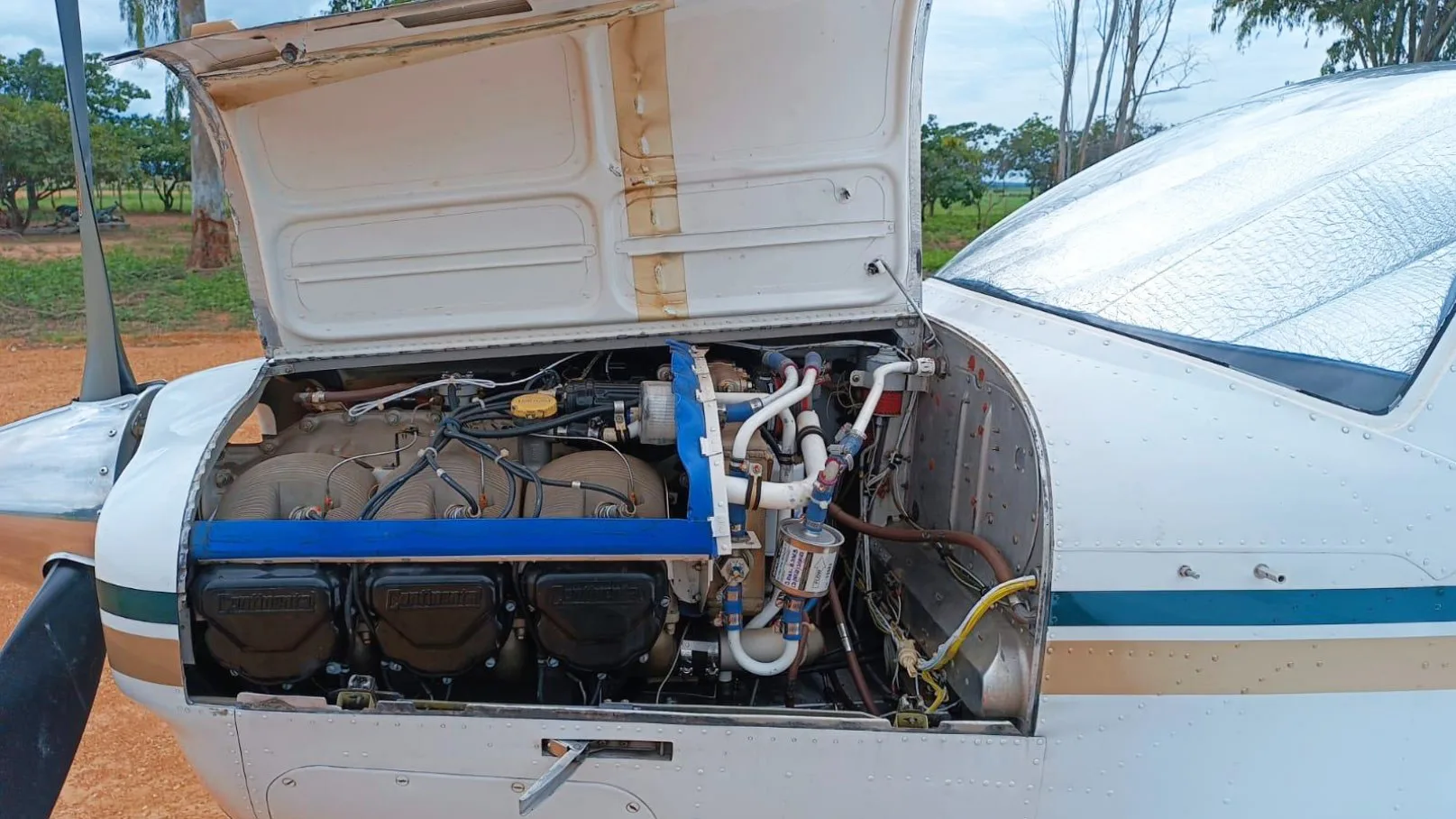 Avião Beechcraft Bonanza V35B – Ano 1975 – 6.000 Horas