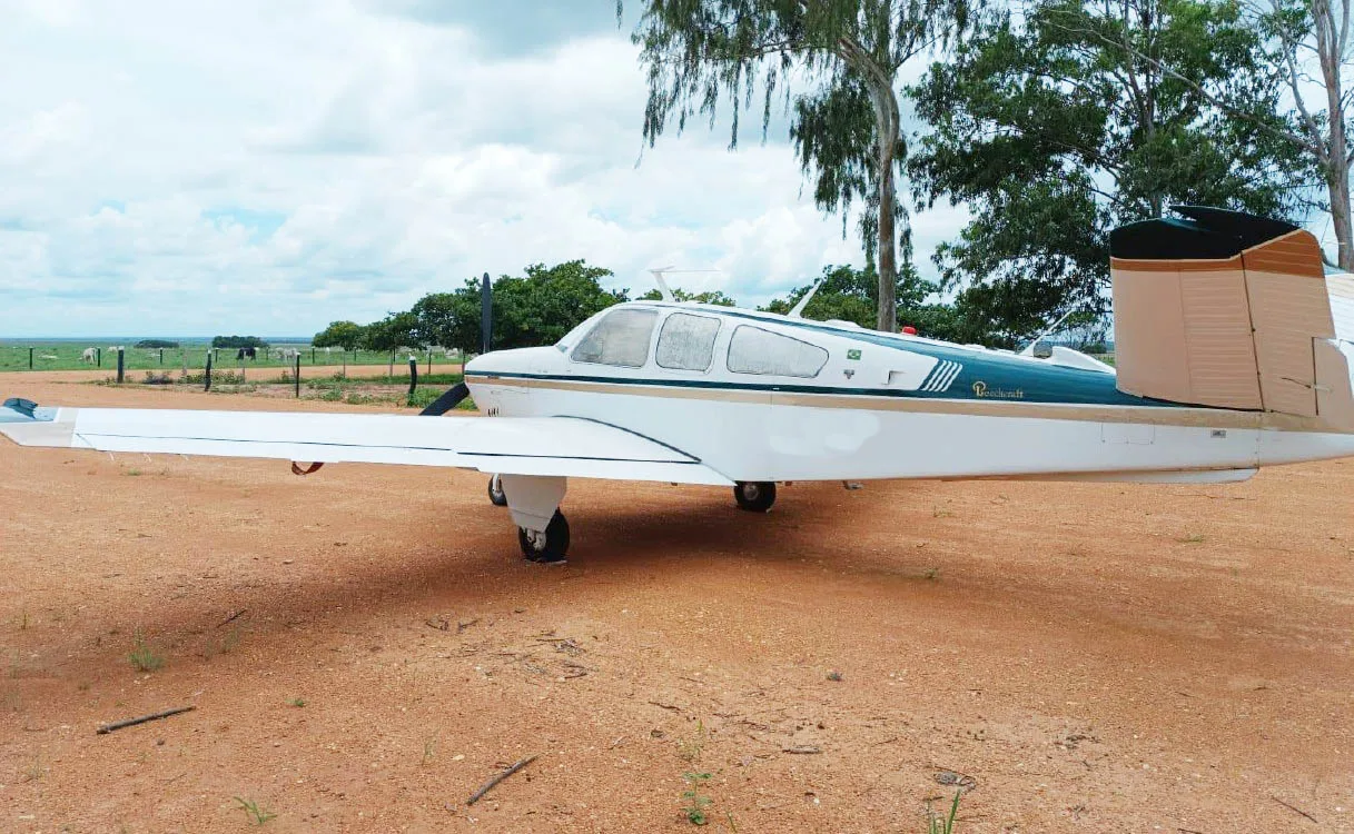 Avião Beechcraft Bonanza V35B – Ano 1975 – 6.000 Horas
