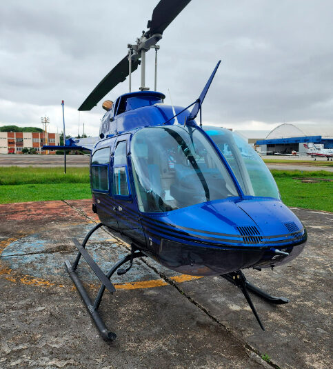 Helicóptero Bell 206B Jet Ranger III – Ano 2004 – 2.415 H.T.