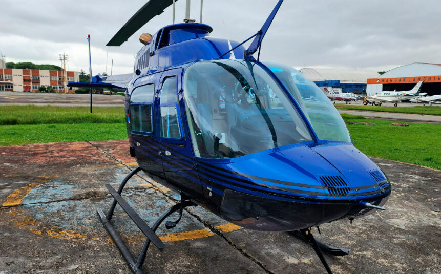 Helicóptero Bell 206B Jet Ranger III – Ano 2004 – 2.415 H.T.