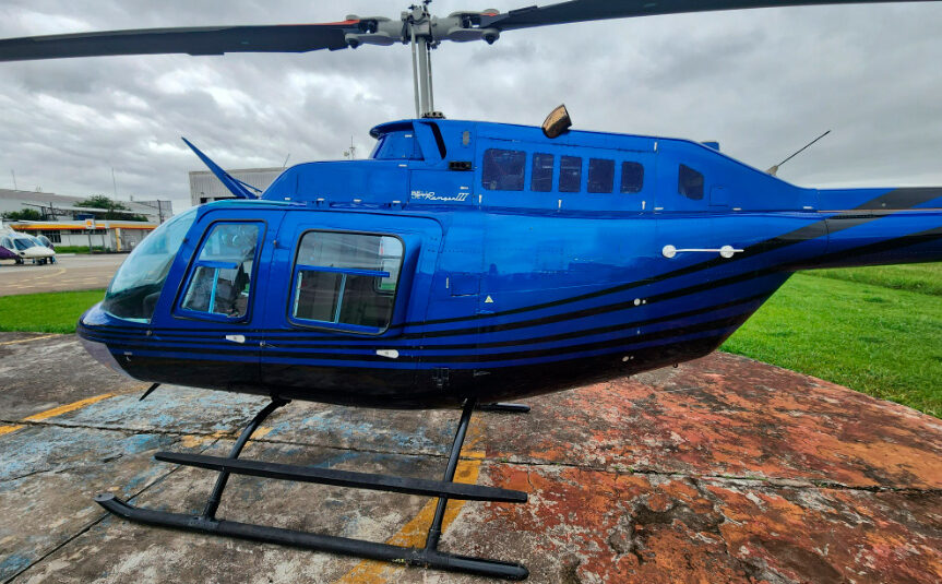 Helicóptero Bell 206B Jet Ranger III – Ano 2004 – 2.415 H.T.