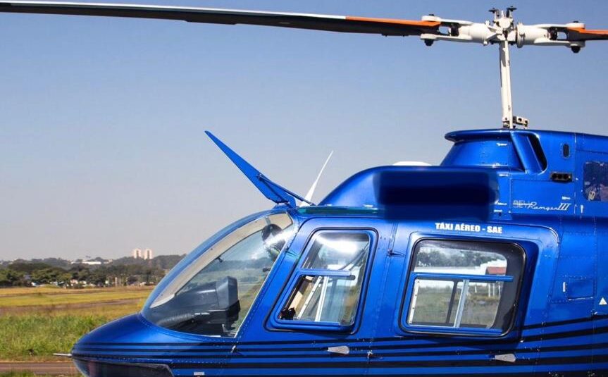Helicóptero Bell 206B Jet Ranger III – Ano 2004 – 2.415 H.T.