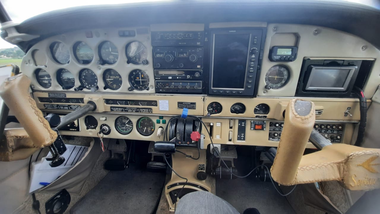 Avião Monomotor – Embraer Sertanejo EMB-721C – Ano 1976 – 4.850