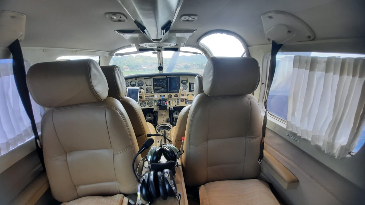 Avião Monomotor – Embraer Sertanejo EMB-721C – Ano 1976 – 4.850