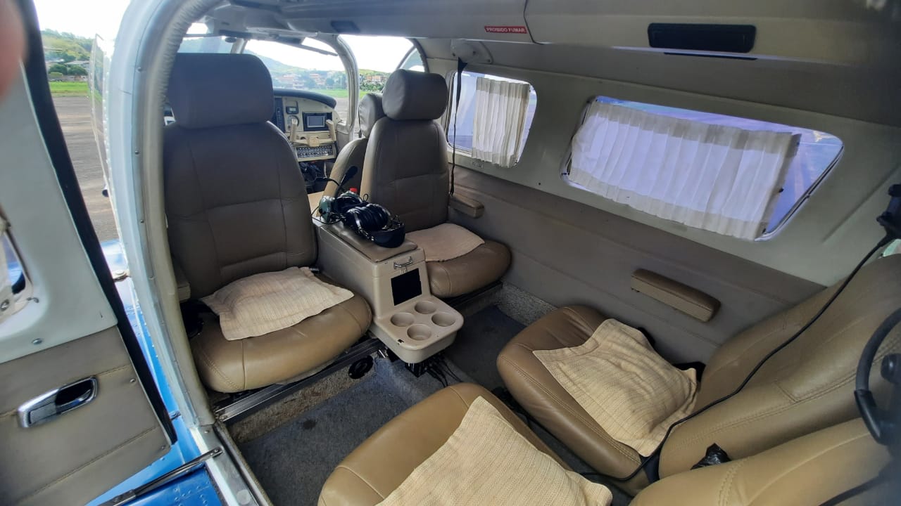 Avião Monomotor – Embraer Sertanejo EMB-721C – Ano 1976 – 4.850
