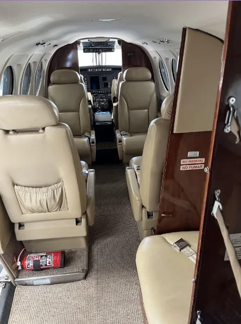 Avião Turbo Hélice BEECHCRAFT KING AIR C90GTI – 2008 – 1.807 H.T.