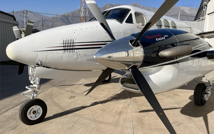 Avião Turbo Hélice BEECHCRAFT KING AIR C90GTI – 2008 – 1.807 H.T.