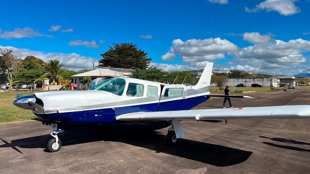 Avião Monomotor – Embraer Sertanejo EMB-721C – Ano 1979 – 3.089 H.T.