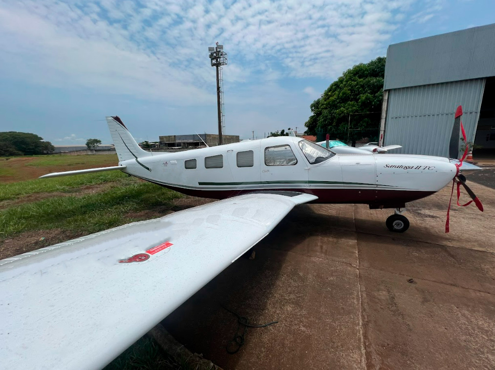 Avião Monomotor Piper Saratoga ll TC – Ano 2008 – 1.400 H.T.