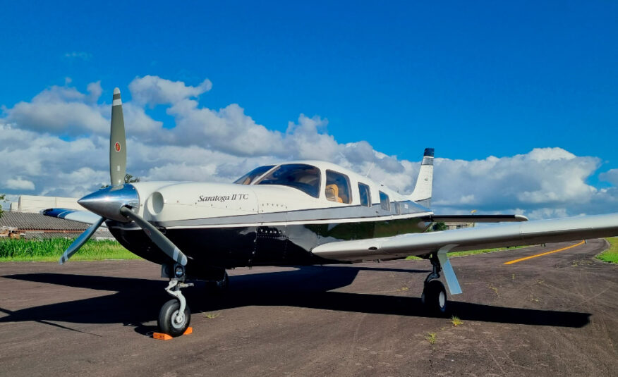 Avião Monomotor Piper Saratoga ll TC – Ano 1999 – 2.913 H.T.