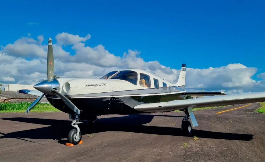 Avião Monomotor Piper Saratoga ll TC – Ano 1999 – 2.913 H.T.