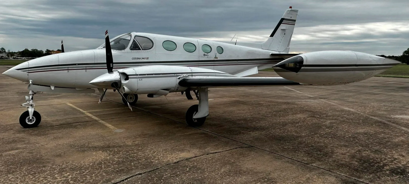 Avião Cessna 340A – Ano 1978 – 3.919 H.T.