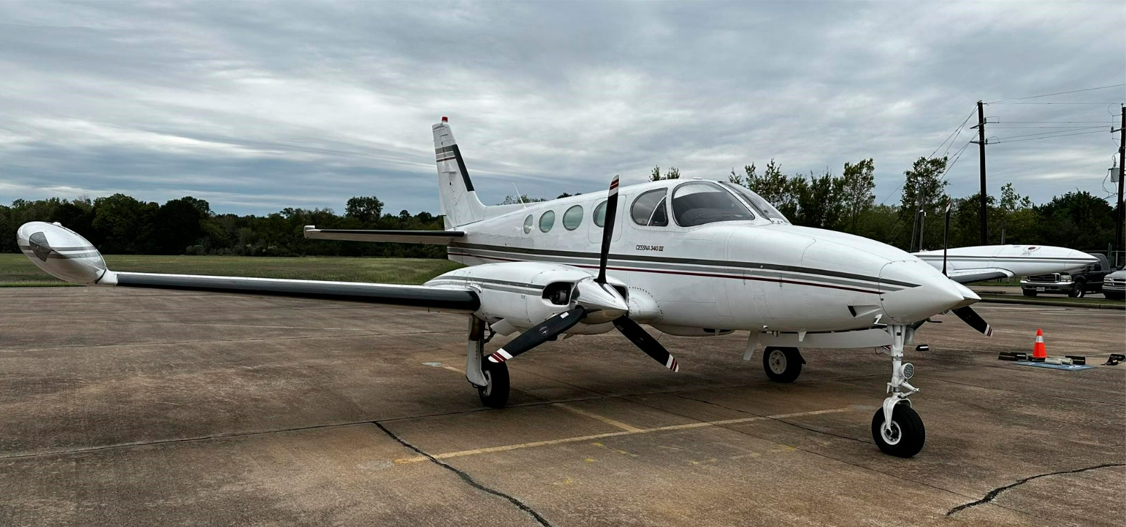 Avião Cessna 340A – Ano 1978 – 3.919 H.T.