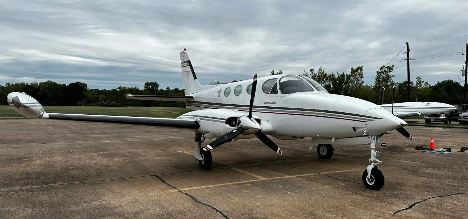 Avião Cessna 340A – Ano 1978 – 3.919 H.T.