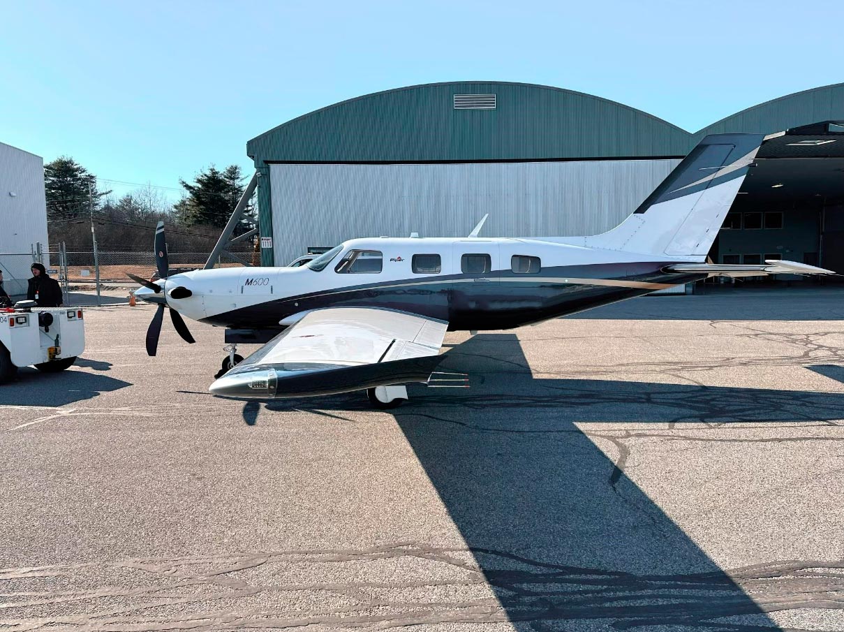 Avião PIPER M600 – Ano 2018 – 885 H.T.