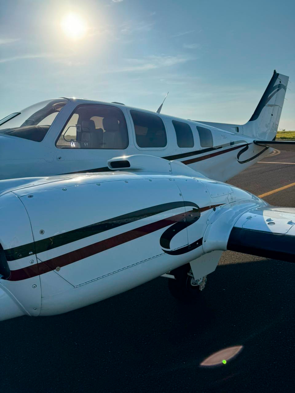 Beechcraft Baron G58 – Ano 2008 – 1.200 H.T.
