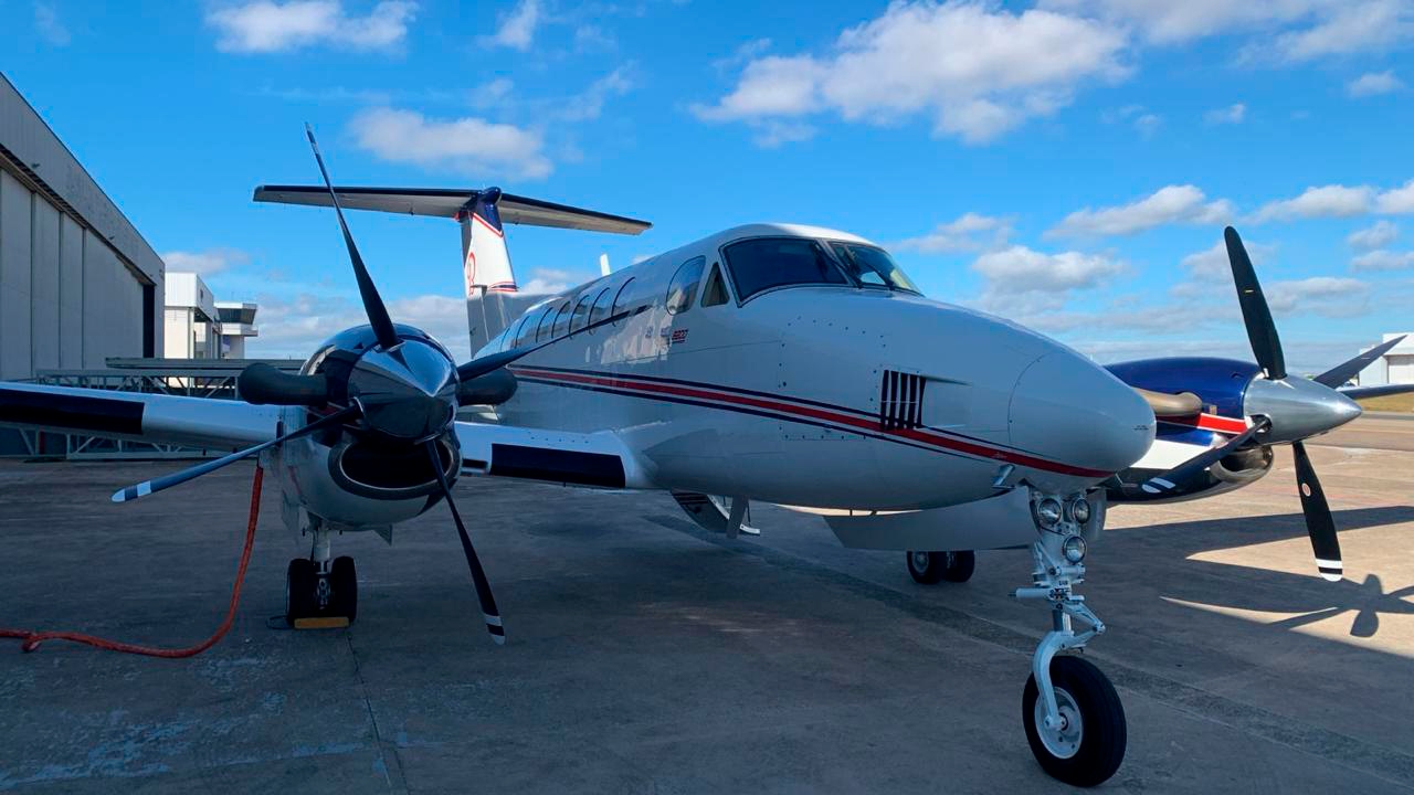 Beechcraft King Air B200 – Ano 2000 – 5.847 H.T.