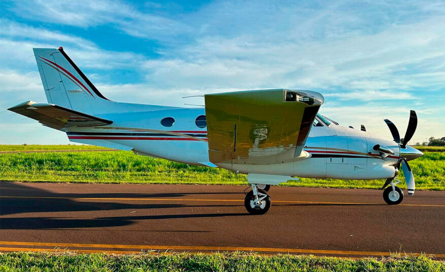 Avião Beechcraft King Air C90GT – 2006 – 1.800 H.T.