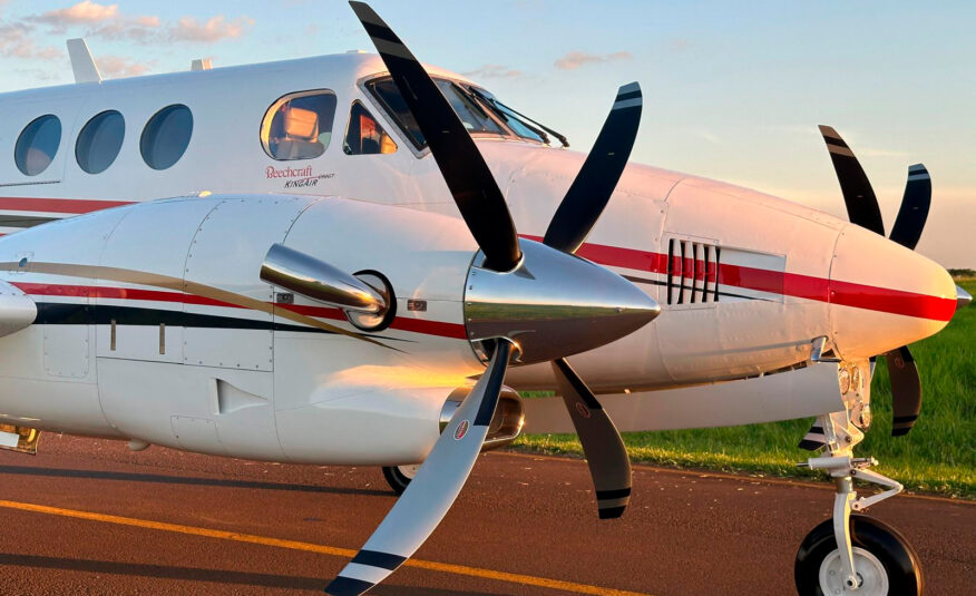 Avião Beechcraft King Air C90GT – 2006 – 1.800 H.T.