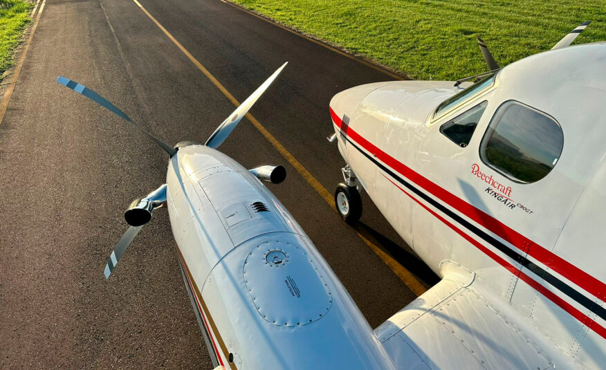 Avião Beechcraft King Air C90GT – 2006 – 1.800 H.T.