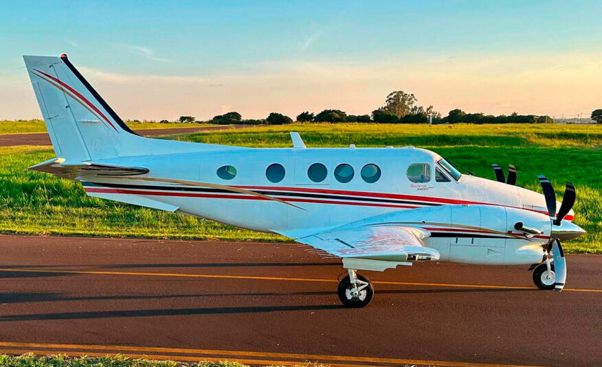 Avião Beechcraft King Air C90GT – 2006 – 1.800 H.T.