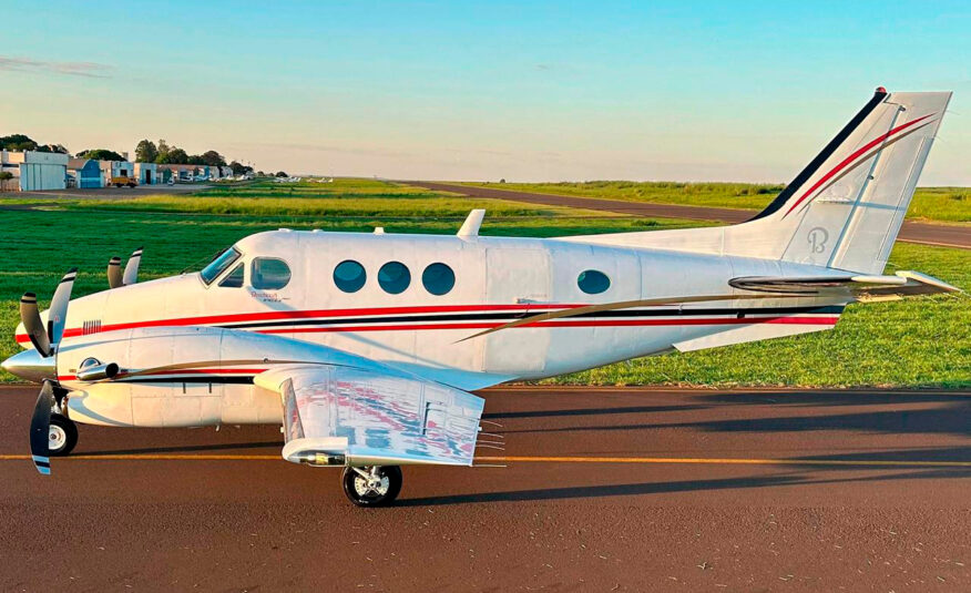 Avião Beechcraft King Air C90GT – 2006 – 1.800 H.T.