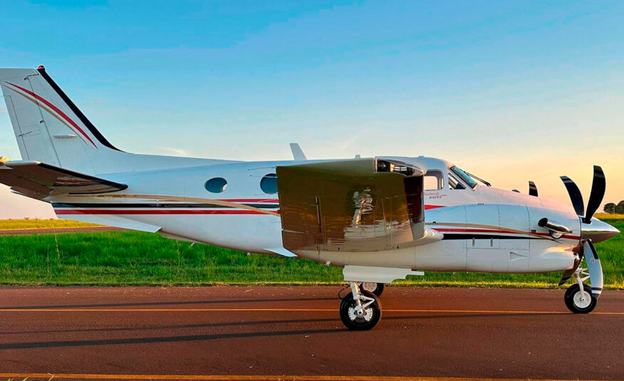 Avião Beechcraft King Air C90GT – 2006 – 1.800 H.T.