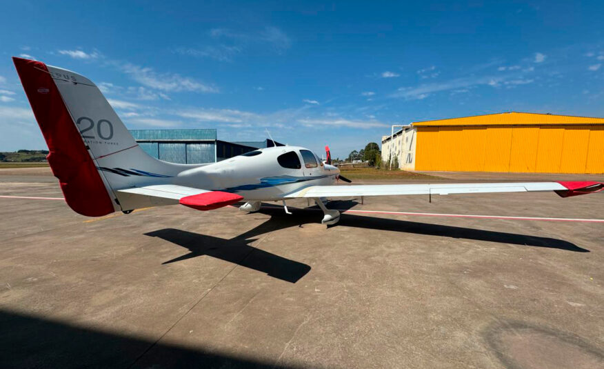 Cirrus SR20 G3 – Ano 2008 – 1.323 H.T.