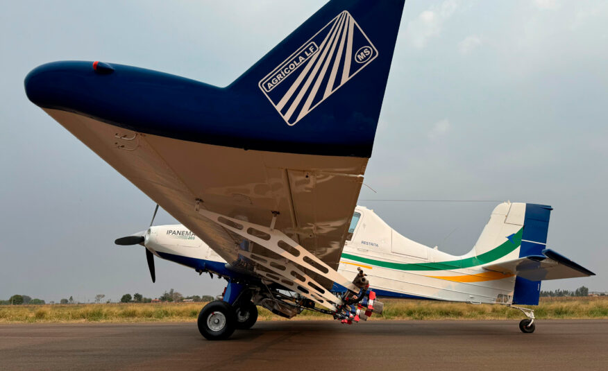 Avião Agrícola Embraer Ipanema EMB-203 – Ano 2018 – 3.100 H.T.