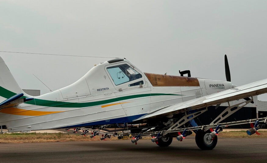 Avião Agrícola Embraer Ipanema EMB-203 – Ano 2018 – 3.100 H.T.