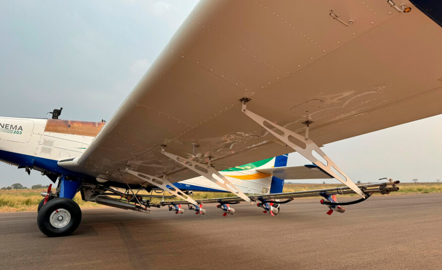 Avião Agrícola Embraer Ipanema EMB-203 – Ano 2018 – 3.100 H.T.