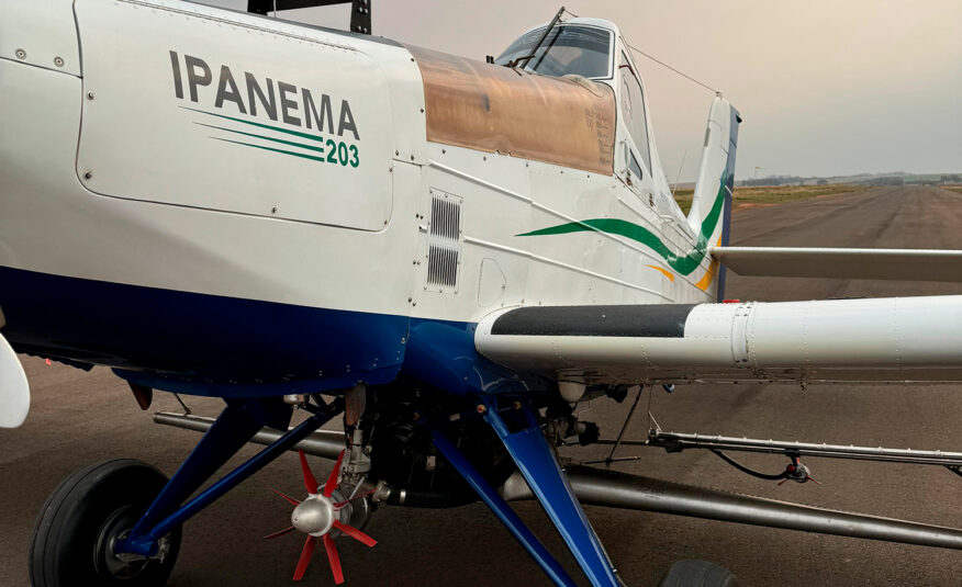 Avião Agrícola Embraer Ipanema EMB-203 – Ano 2018 – 3.100 H.T.