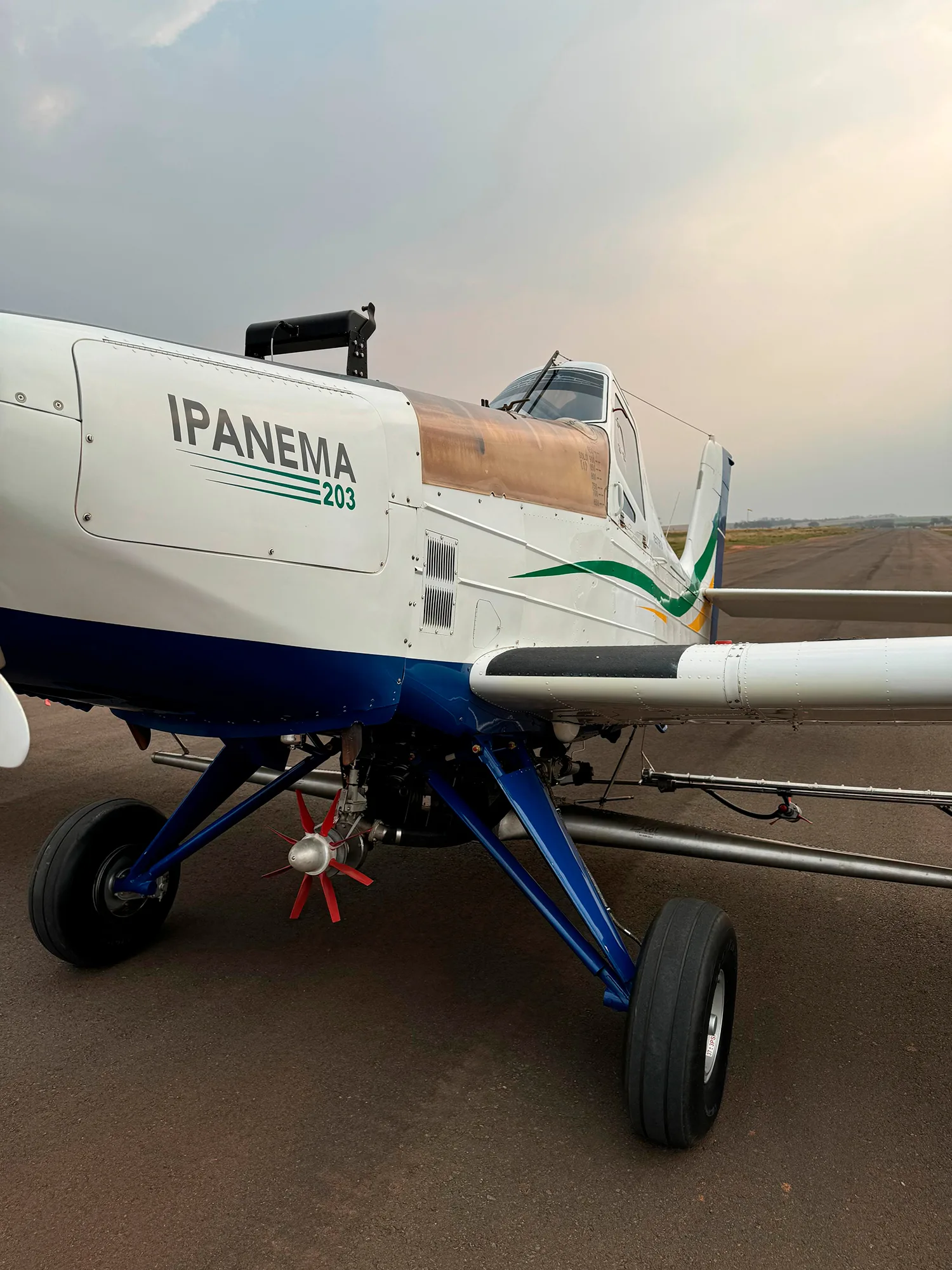 Avião Agrícola Embraer Ipanema EMB-203 – Ano 2018 – 3.100 H.T.