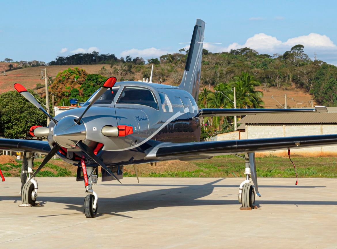 Avião Piper Meridian PA-46-500TP – Ano 2010 – 2.320 H.T.