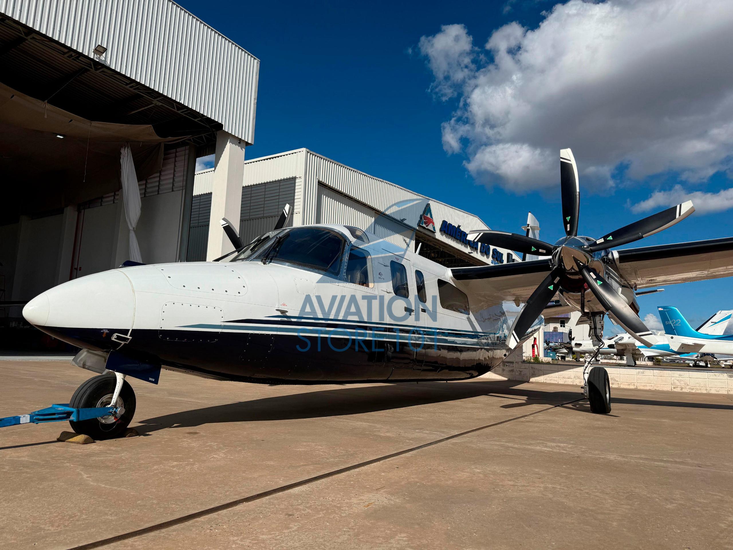Avião Twin Commander 690A – Ano 1973 – 10.103 H.T.