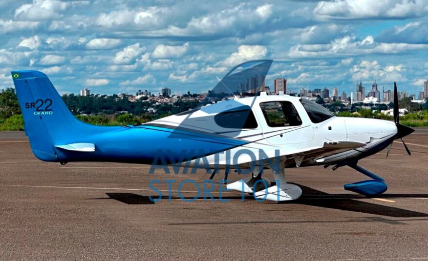 Avião Cirrus SR22 G5 Grand – Ano 2014 – 730 H.T.