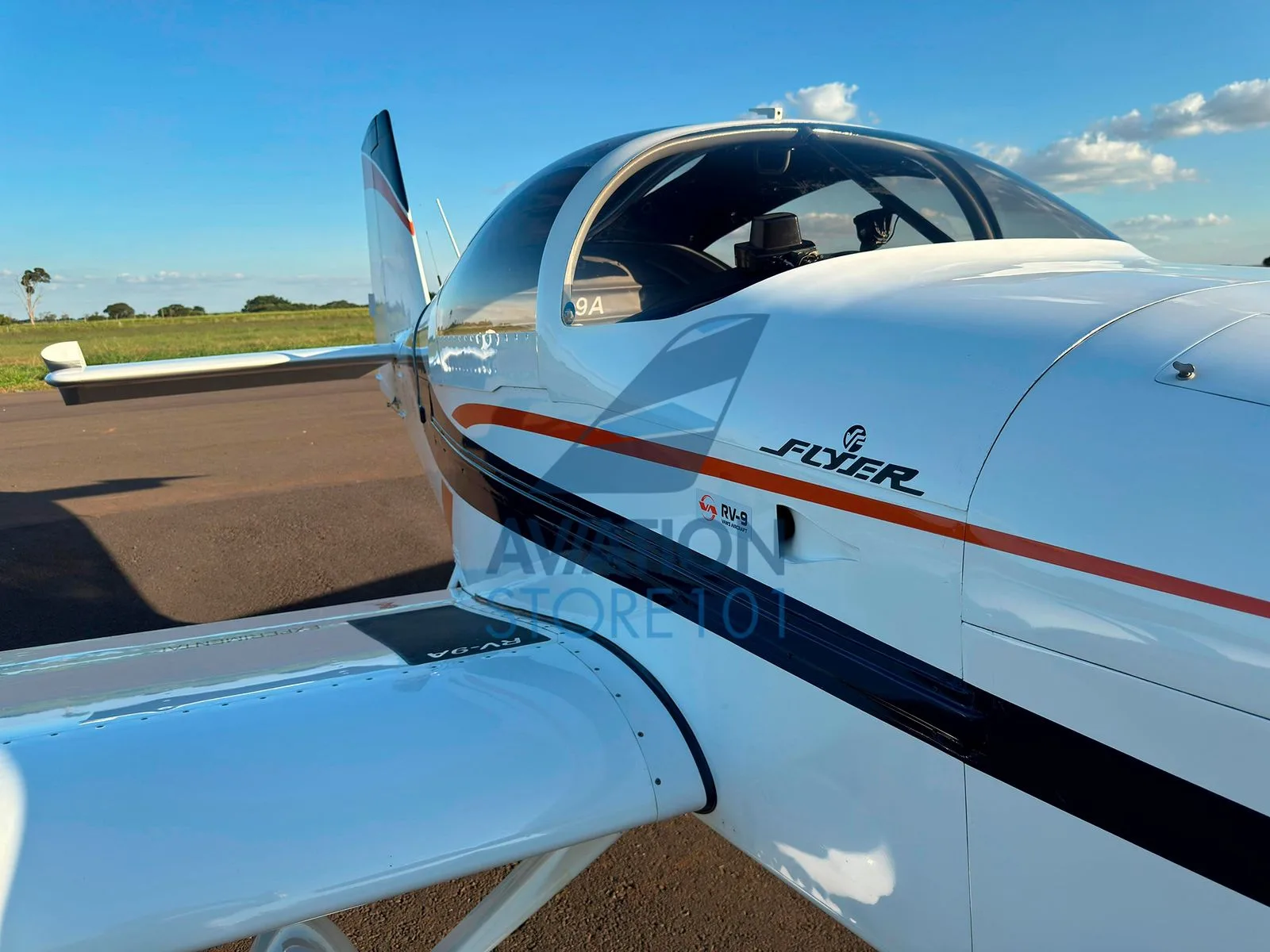 Avião Flyer RV-9A – Ano 2013 – 1.110 H.T.