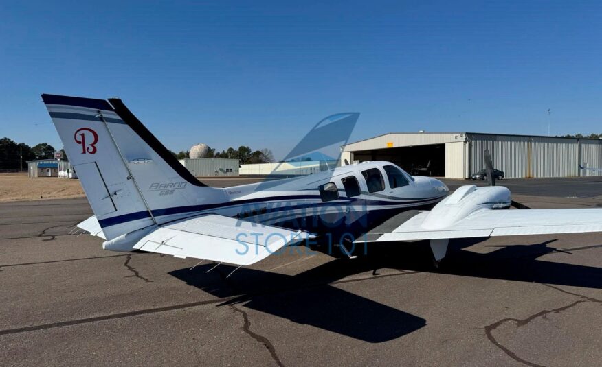 Beechcraft Baron G58 – Ano 2016 – 1.090 H.T.