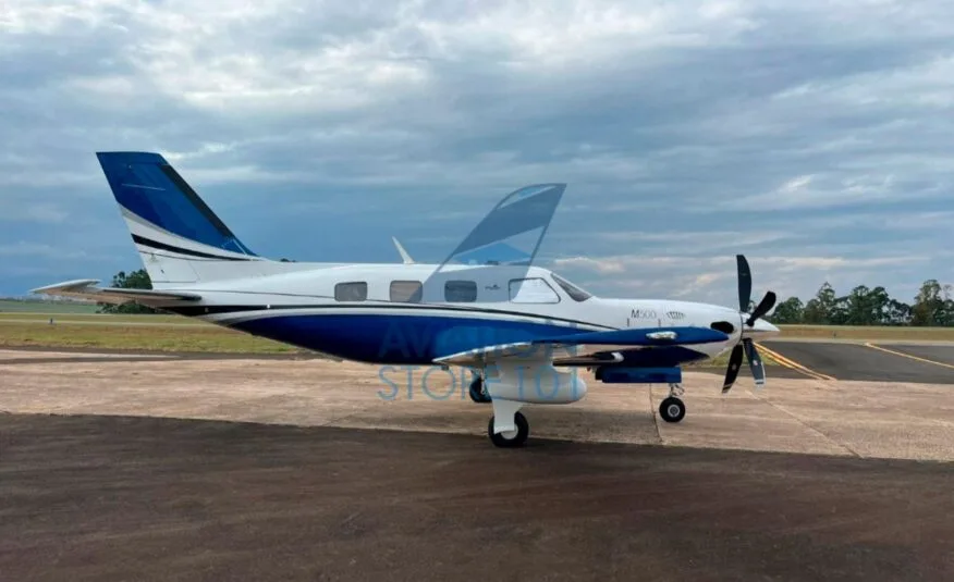 Avião Piper Meridian M500 – Ano 2019 – 1.270 H.T.