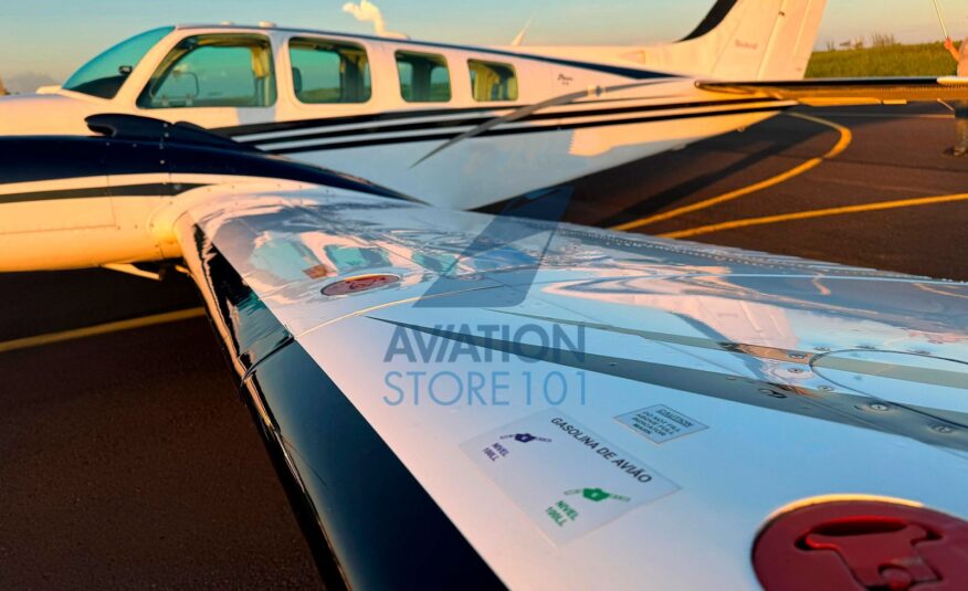 Avião Beechcraft Baron 58 – Ano 1998 – 2.400 H.T.